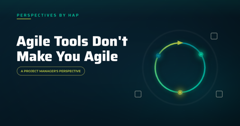Agile Tools don't make you agile